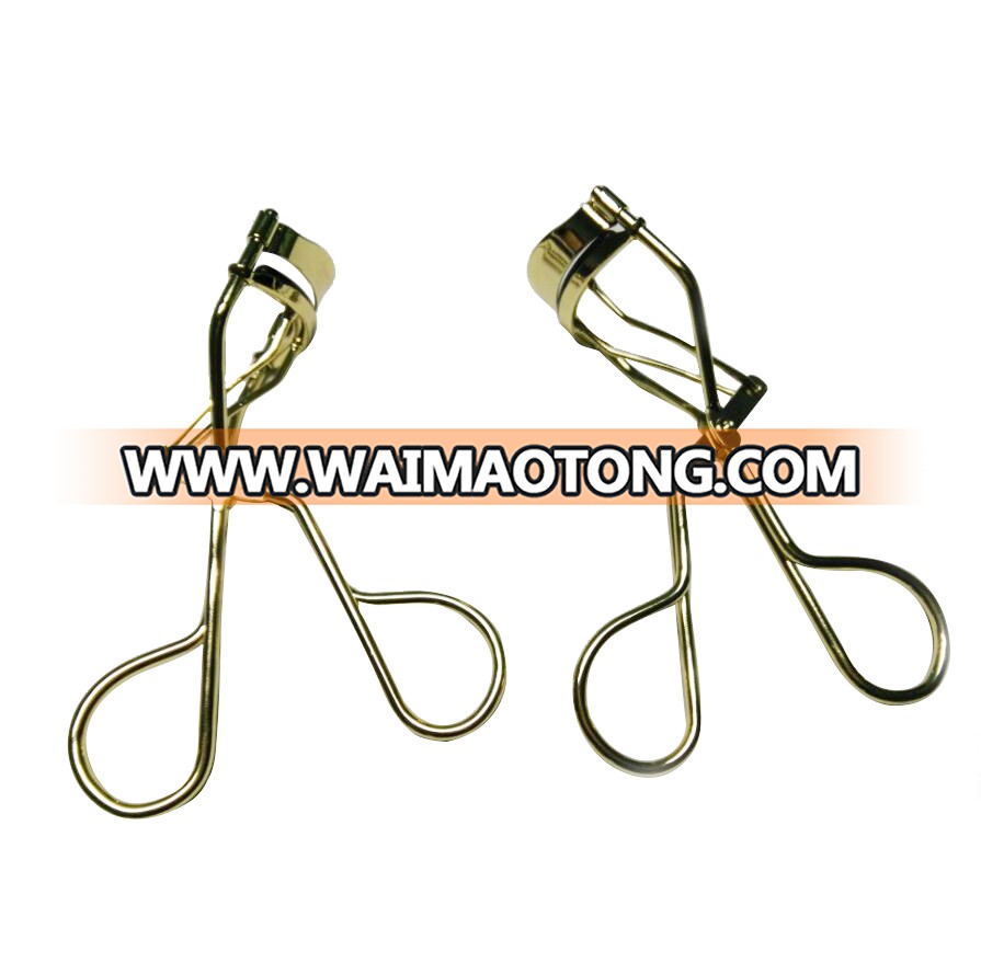 China audit supplier Perfect Curler Makeup Tools manual gold plating Eyelash Curler