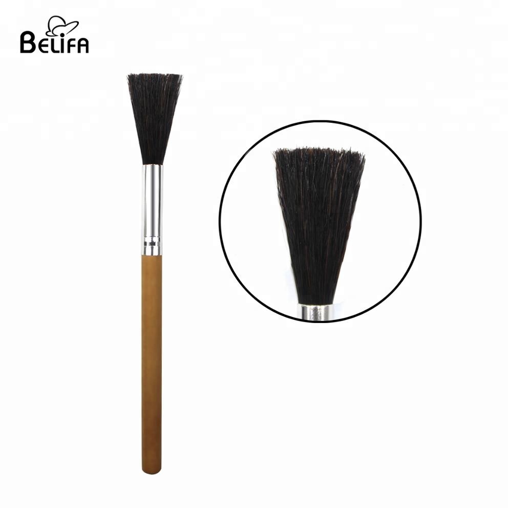 Belifa wholesale eco-friendly natural bristle hair coffee grinder machine cleaning brush